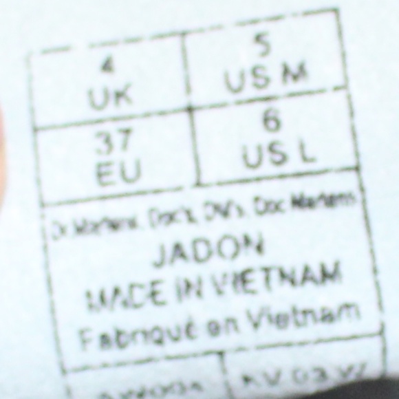 Dr. Martens, Jadon white Polished smooth platform leather boots - Picture 12 of 12